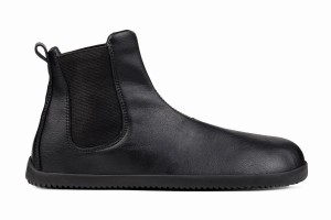 Ahinsa Barefoot Laarsjes Dames Zwart | KEA3885YQ