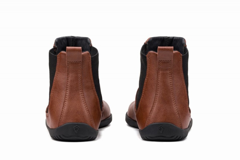 Ahinsa Barefoot Laarsjes Dames Bruin | LZI7833KT