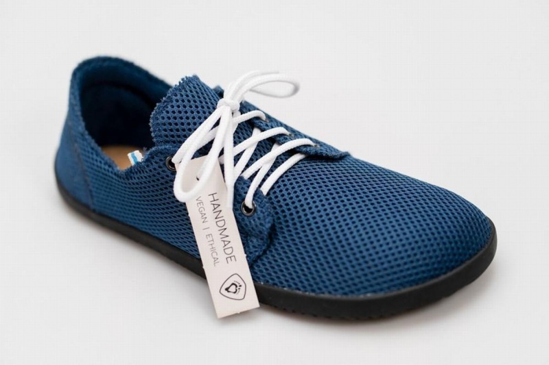 Ahinsa Bindu 2 Airnet Barefoot Sneakers Dames Blauw | KLE6455VV