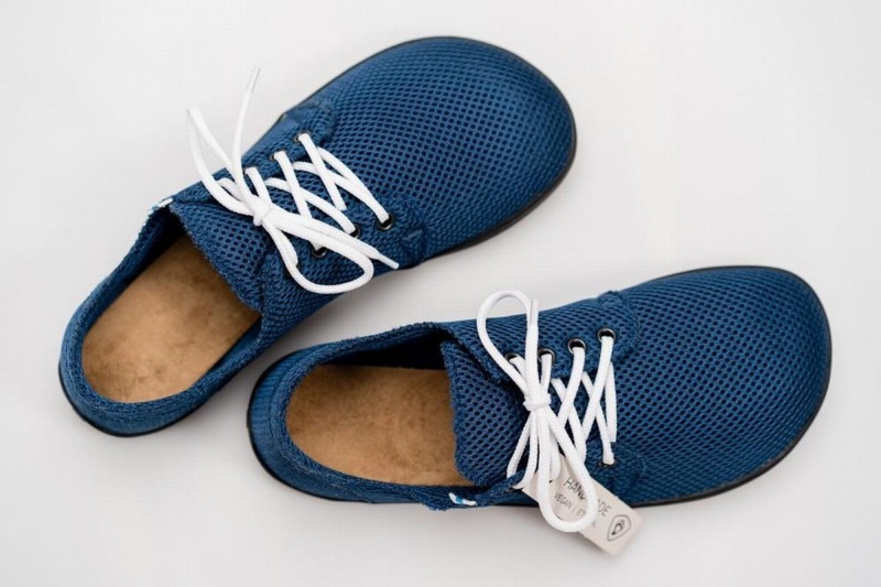Ahinsa Bindu 2 Airnet Barefoot Sneakers Dames Blauw | KLE6455VV
