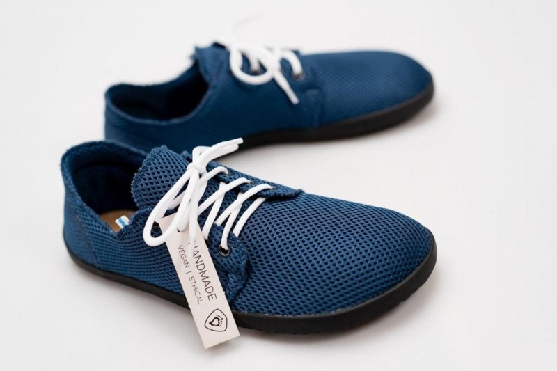Ahinsa Bindu 2 Airnet Barefoot Sneakers Dames Blauw | KLE6455VV