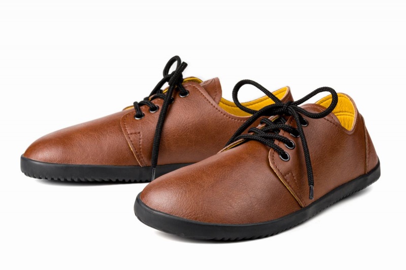 Ahinsa Bindu 2 Barefoot Vrijetijdsschoenen Heren Lichtbruin | ZHN8578TD