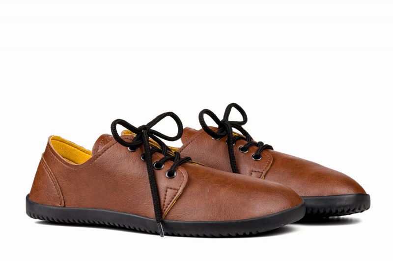 Ahinsa Bindu 2 Barefoot Vrijetijdsschoenen Heren Lichtbruin | ZHN8578TD