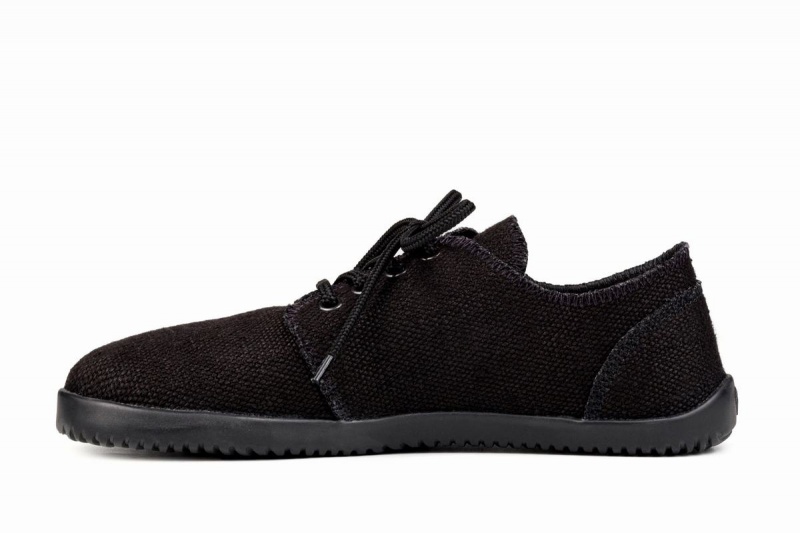 Ahinsa Bindu 2 Hemp Barefoot Vrijetijdsschoenen Heren Zwart | MDK8943GD