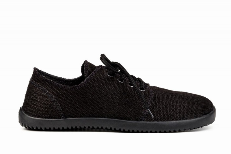 Ahinsa Bindu 2 Hemp Barefoot Vrijetijdsschoenen Heren Zwart | MDK8943GD
