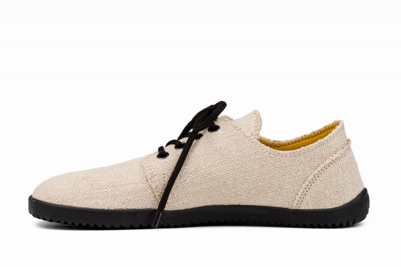 Ahinsa Bindu 2 Hemp Barefoot Vrijetijdsschoenen Heren Beige | BUE479XZ