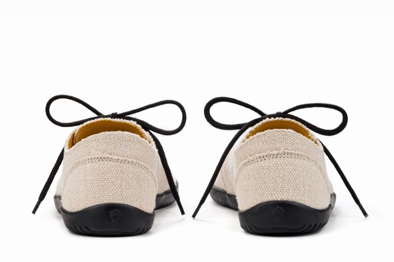 Ahinsa Bindu 2 Hemp Barefoot Vrijetijdsschoenen Heren Beige | BUE479XZ