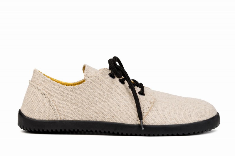 Ahinsa Bindu 2 Hemp Barefoot Vrijetijdsschoenen Heren Beige | BUE479XZ