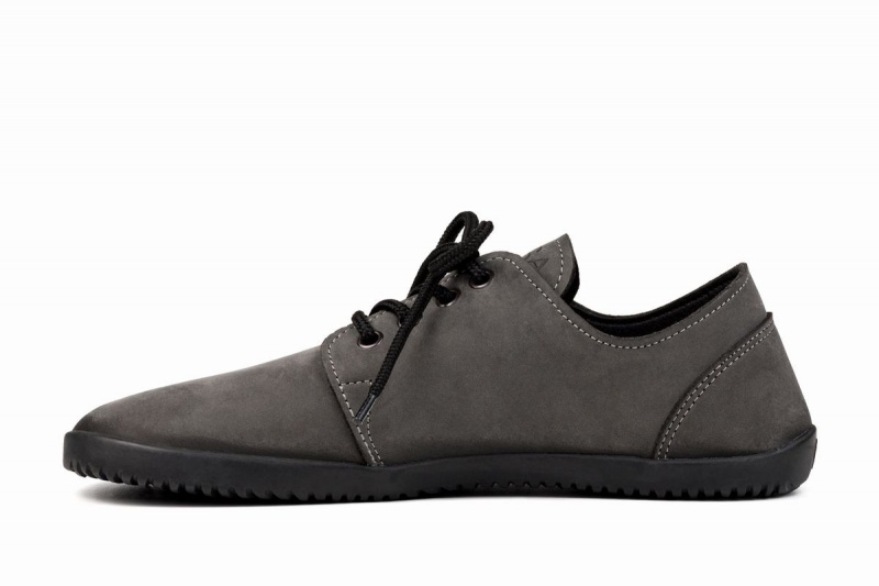 Ahinsa Bindu 2 Nubuck Barefoot Vrijetijdsschoenen Heren Grijs | AAO6361PX
