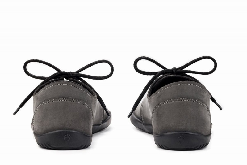 Ahinsa Bindu 2 Nubuck Barefoot Vrijetijdsschoenen Heren Grijs | AAO6361PX