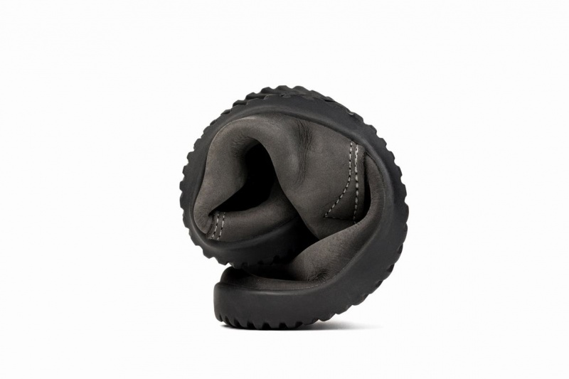 Ahinsa Bindu 2 Nubuck Barefoot Vrijetijdsschoenen Dames Grijs | VZO9377DT