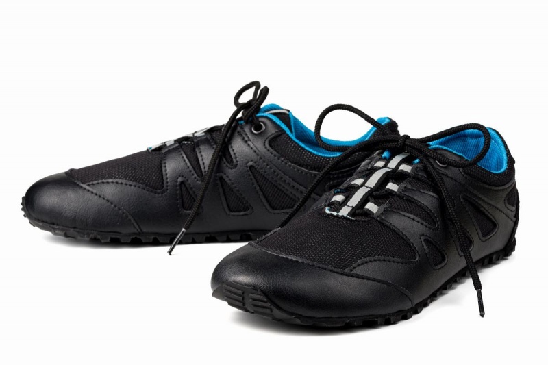 Ahinsa Chitra Trek&trail Barefoot Hardloopschoenen Heren Blauw Zwart | PIR8382BS