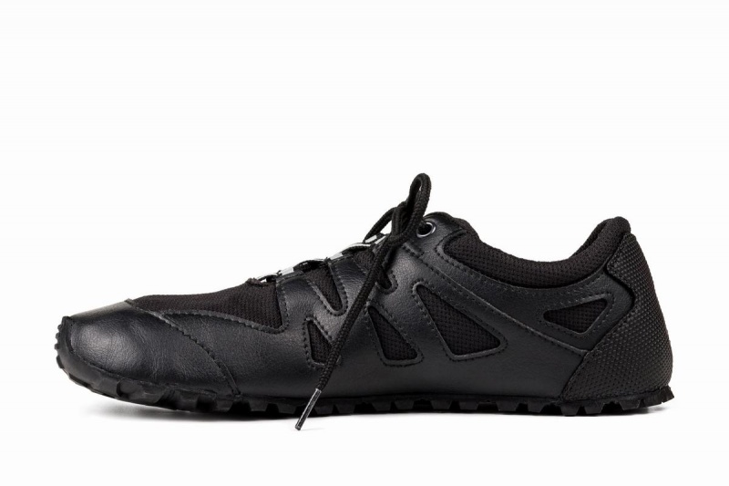 Ahinsa Chitra Trek&trail Barefoot Hardloopschoenen Dames Zwart | KBN1681SC
