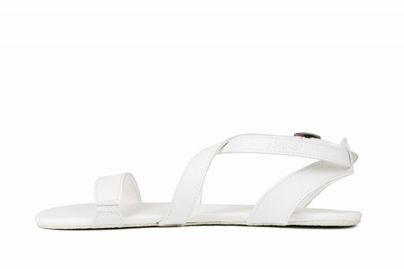 Ahinsa Hava Barefoot Sandalen Dames Wit | UWJ7351MY
