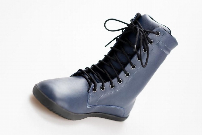 Ahinsa Jaya Barefoot Winterschoenen Dames Blauw | BRB7232NR