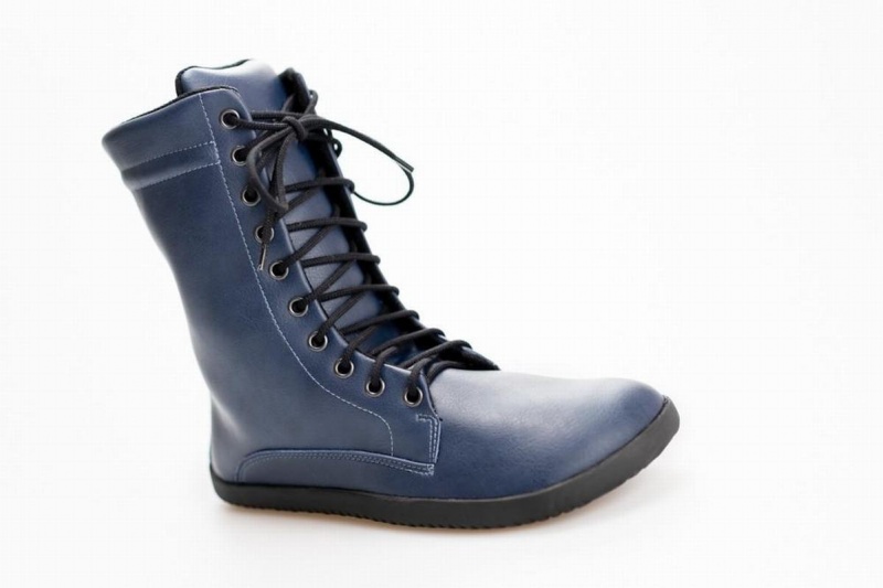 Ahinsa Jaya Barefoot Winterschoenen Dames Blauw | BRB7232NR