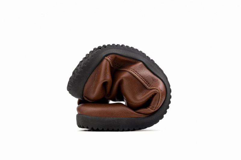 Ahinsa Jaya Barefoot Winterschoenen Dames Lichtbruin | KZS9857IW