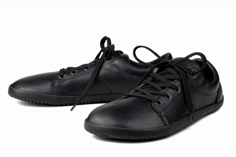 Ahinsa Vida Barefoot Sneakers Heren Zwart | IHR251DV
