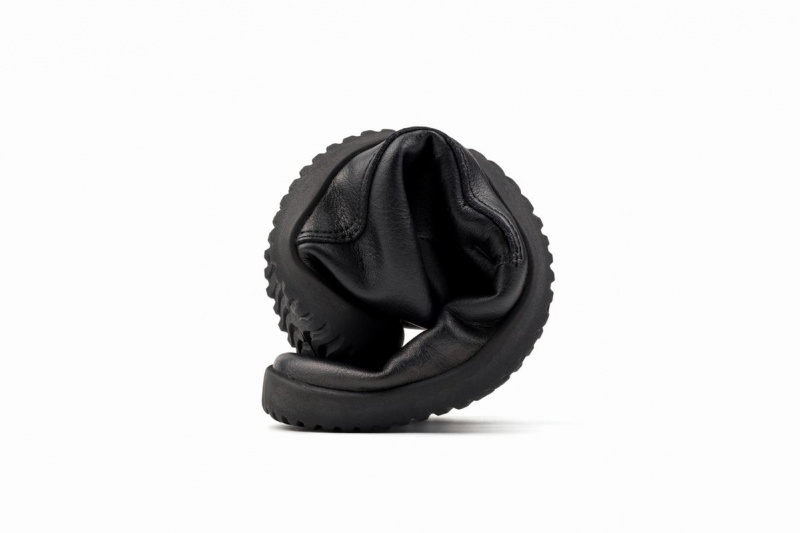 Ahinsa Xwide Sundara Barefoot Enkellaars Dames Zwart | OZD2679PQ